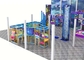 مرکز بازی تجاری تجهیزات زمین بازی سرپوشیده کودکان با دیوار کوهنوردی