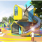 تجهیزات پارک تفریحی فضای باز ODM فایبرگلاس برای بازی کودکان یونیسکس