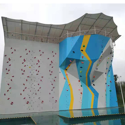 دیوار صخره نوردی فضای باز ODM برای مرکز بازی ورزشی کودکان مقاوم در برابر خوردگی