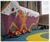 طراحی OEM دیوار صخره نوردی حیاط خلوت ضد خوردگی برای پارک تفریحی